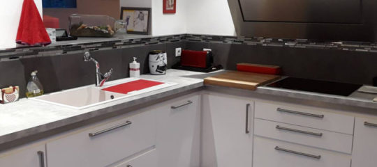 plans de travail de cuisines